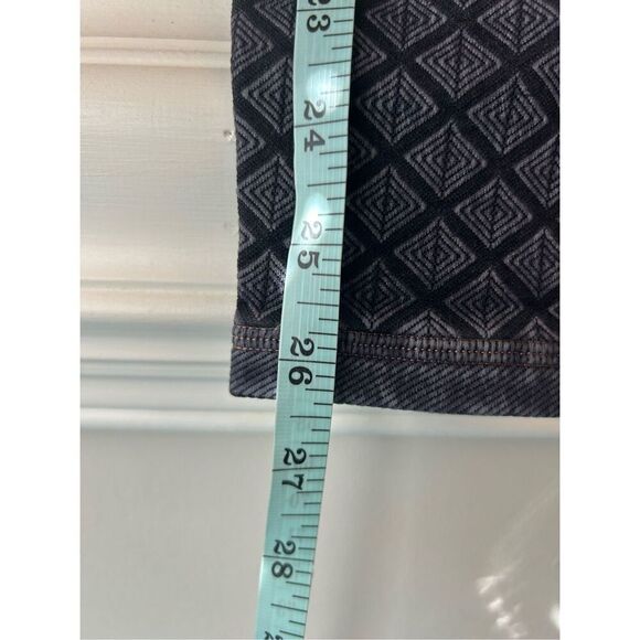 Avocado Leggings Dark Gray Acid Wash Geometric Pattern size XS/S - Picture 5 of 6